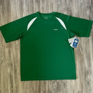 Reebok Men's Green Performance Tee